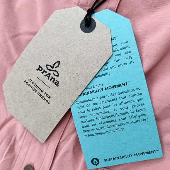 NWT- PRANA Women's Railay Tunic Cloud Blush - Picture 7 of 12